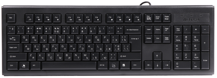 Клавіатура дротова A4Tech KR-83 USB