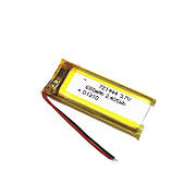 Акумулятор універсальний, 3.7V 650 mAh, 7.2 x 19 x 44 мм.