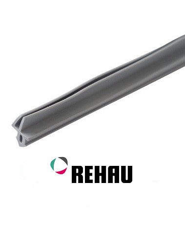 Ущільнювальна гума притвору стулки REHAU Рехау EPDM сіра (ОРИГІНАЛ)