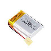 Акумулятор універсальний, 3.7V 1200 mAh, 10 x 30 x 40 мм.