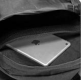 Тактичний місткий рюкзак Brandit з підсумками 50л чорний колір, фото 6