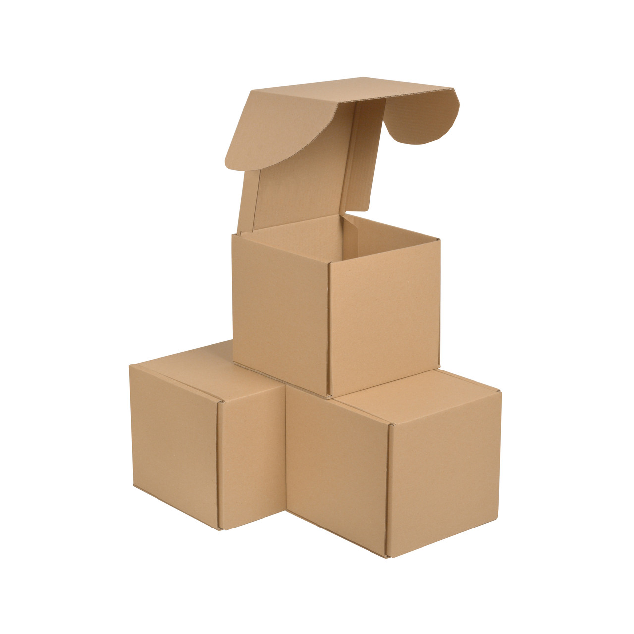 Картонна коробка 233x210x202 коричнева, фото 1