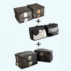 Коробка з кришкою для боягузів 20 осередків ORGANIZE (джинс)