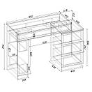 Туалетний столик з тумбою та шухлядами, фото 3