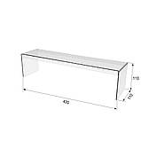 Подіум EKOSTAR П-обр 110х430х110 3мм, фото 3