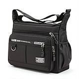 Сумка чоловіча через плече чорна (20255359), фото 2