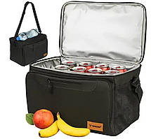 Велика термосумка Trizand 25635 30 л – для пляжу, пікніка, подорожей