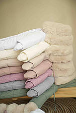 Зимовий дитячий теплий комбінезон для новонародженого з шапочкою 0-6 міс комбінезон-мішечок на виписку, фото 2