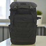Рюкзак чоловічий тактичний чорний (50511), фото 2
