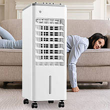 Портативний підлоговий кондиціонер-зволожувач на 3 швидкості, з колесами Air cooler