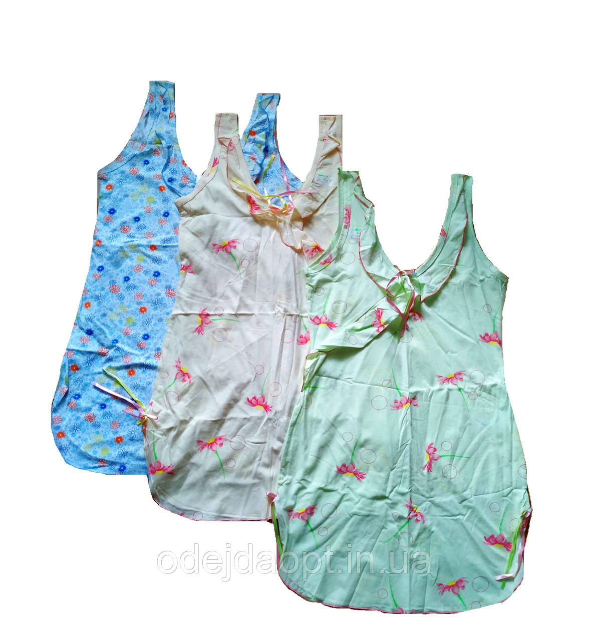 Жіноча нічна сорочка літня ( бавовна) 44(S)