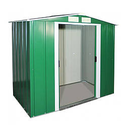 Сарай металевий Duramax Eco (262х241х191см, зелено-білий)