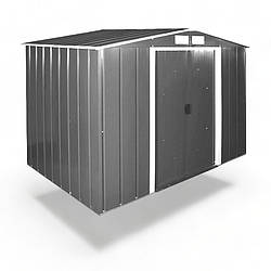 Сарай металевий Duramax Eco (262х180х191см, сіро-білий)