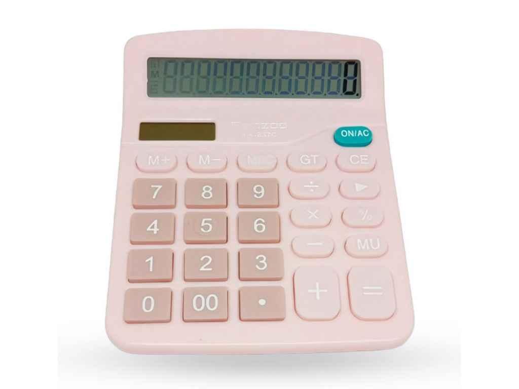 Калькулятор настільний 145*120*4,5 мм KK837B-C ТМ PRC BP, фото 1