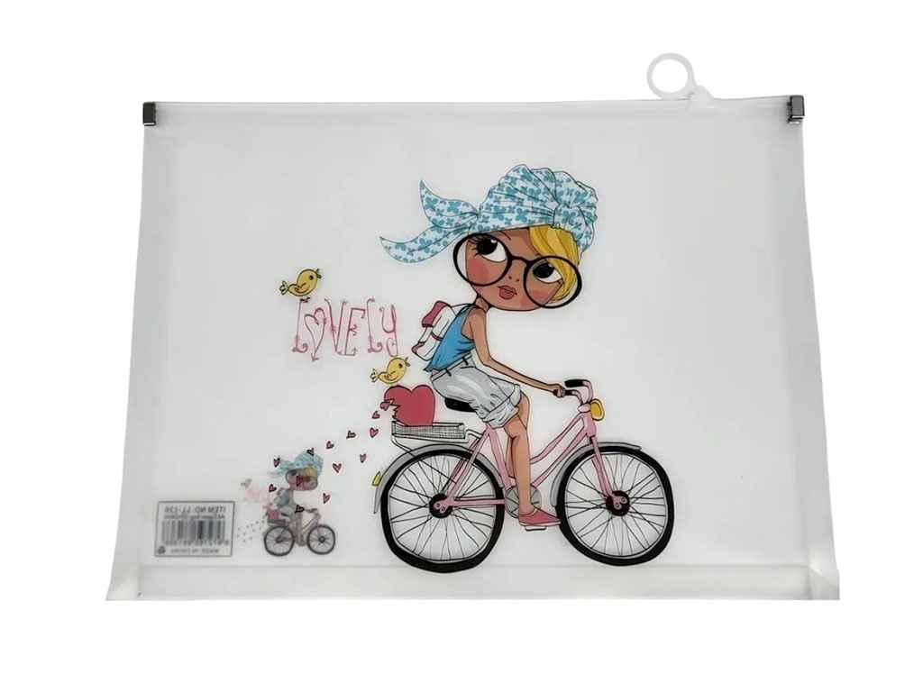 Папка на блискавці А4 33*24см ПВХ A4-3002/LL-136 ТМ PRC BP, фото 1