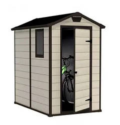 Садовий будиночок Keter Manor 4×6 (130см х 192см, пластиковий)