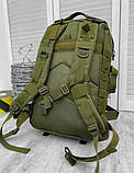 Тактичний місткий рюкзак Brandit 45л олива, фото 5