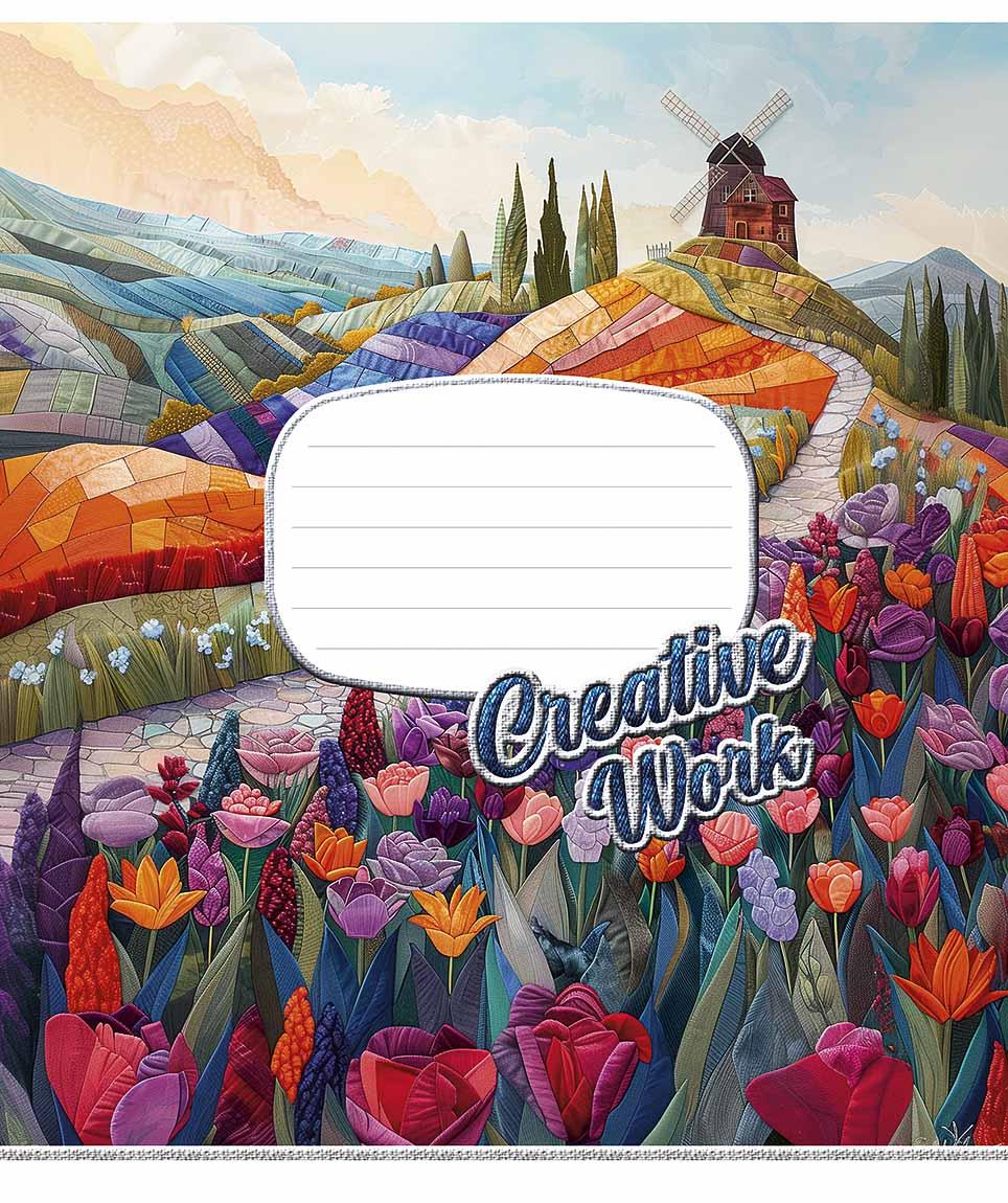 Зошит 24арк. лін. Школярик (дівч.) ВД-лак No024-3537L(25)(200), фото 1