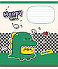 Зошит 12арк. кліт. Школярик "Happy one" виб.УФ-лак №012-3532K(30)(300), фото 4