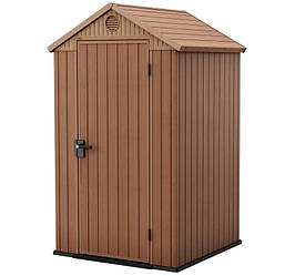 Садовий будиночок Keter Darwin 4x4 (118см х 117см, пластиковий)
