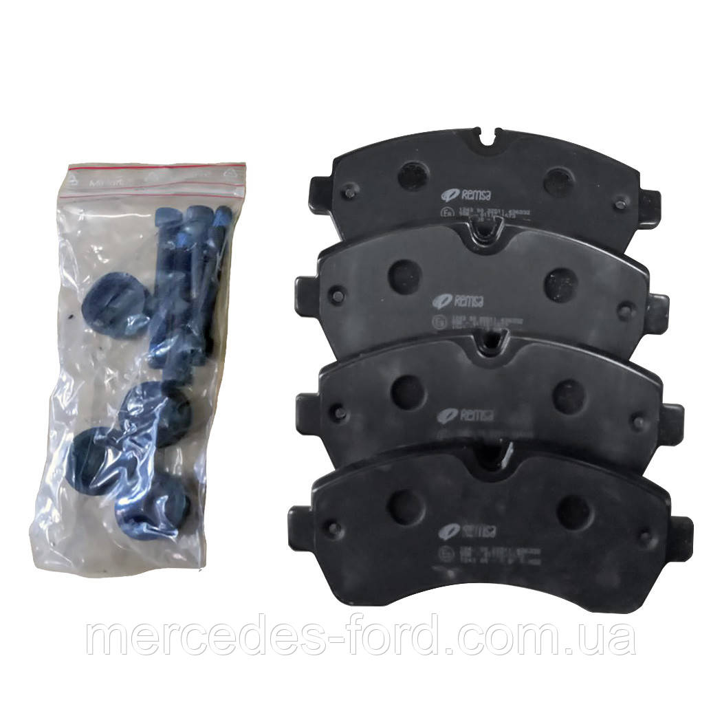 Колодки гальмівні передні Mercedes Sprinter 906 / Volkswagen VW Crafter 30-35-50 Мерседес Спринтер 2006-2016, A0044208220, фото 1