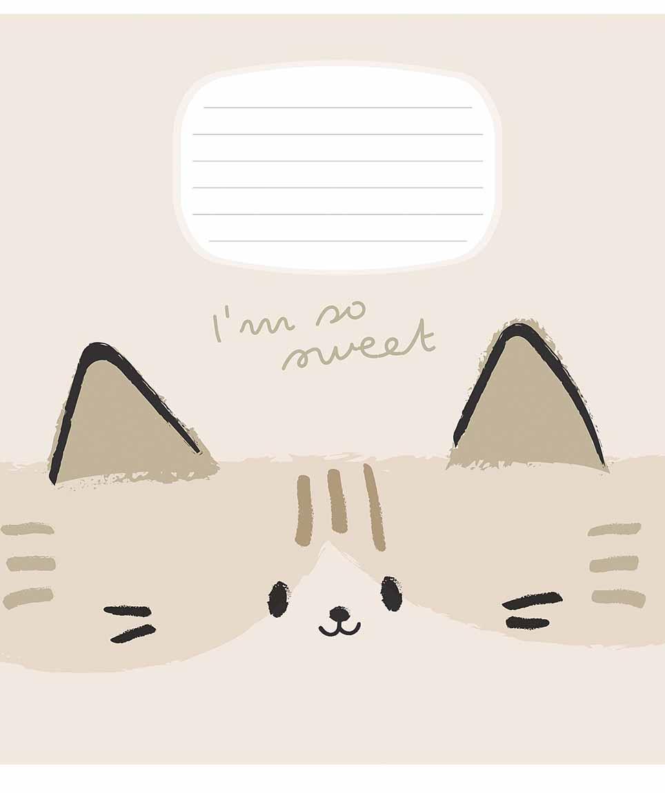 Зошит 12арк. кліт. Школярик "My friend" УФ лак №012-3557K(30)(300), фото 1