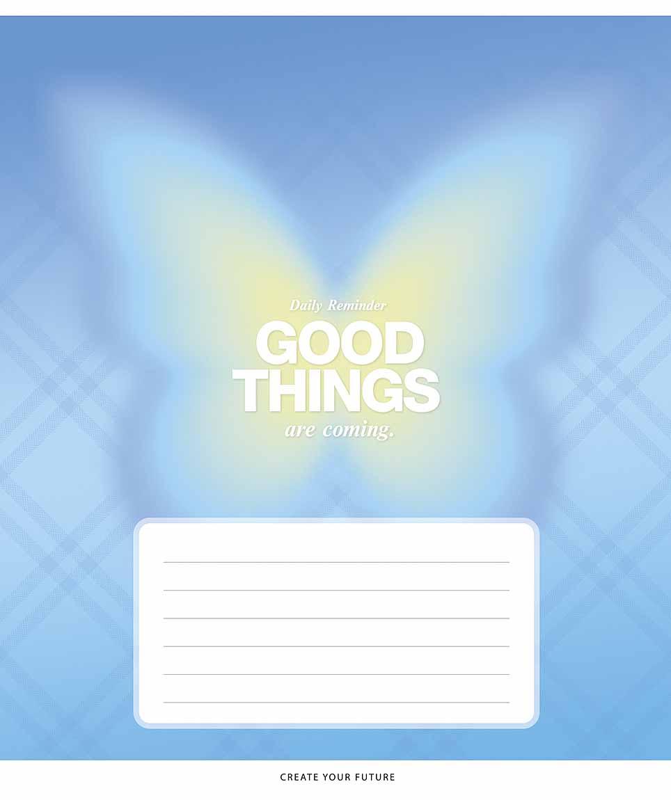 Зошит 12арк. кліт. Школярик "Good things" віб. УФ-лак №012-3526K(30)(300), фото 1