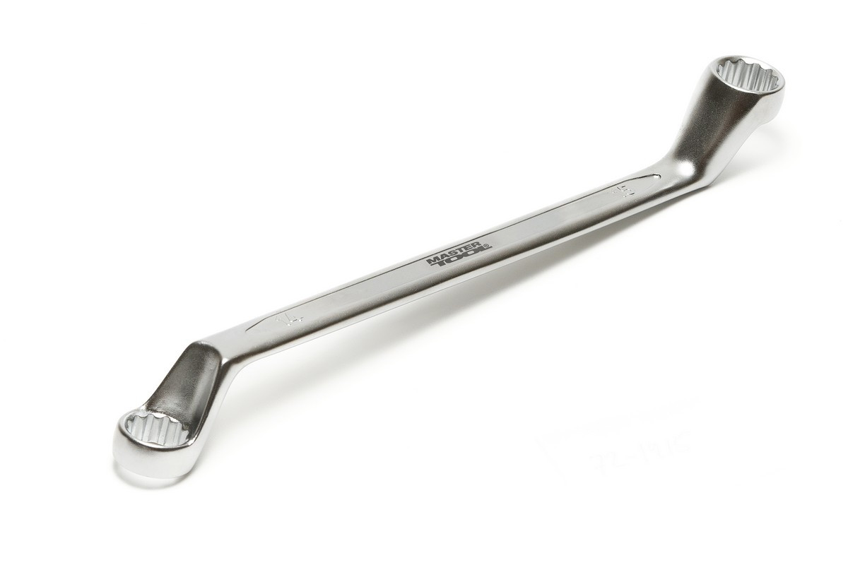 Ключ накидний MASTERTOOL COLD STAMPED 14х15 мм CrV DIN897 SS 72-1415, фото 1
