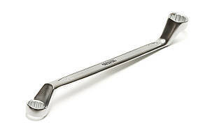 Ключ накидний MASTERTOOL COLD STAMPED 16х17 мм CrV DIN897 SS 72-1617