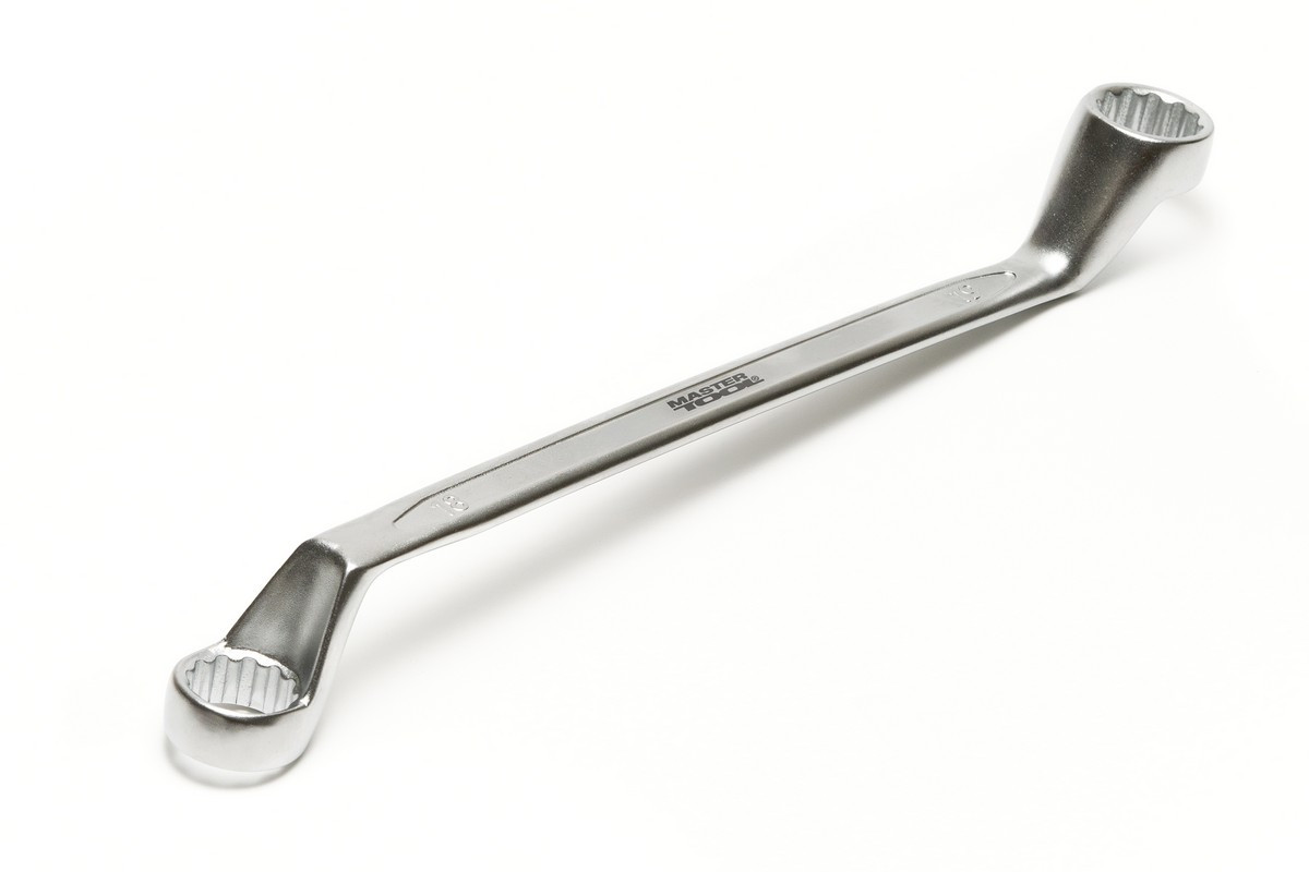 Ключ накидний MASTERTOOL COLD STAMPED 18х19 мм CrV DIN897 SS 72-1819, фото 1