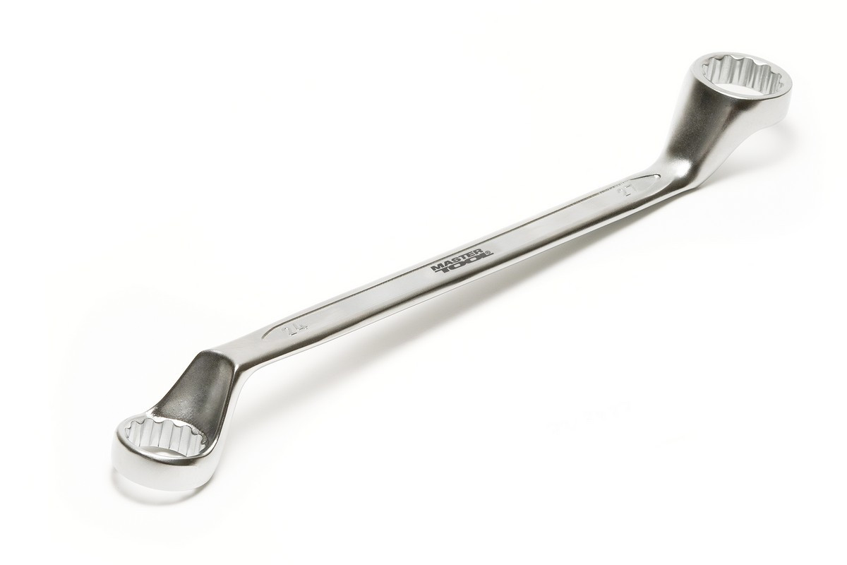 Ключ накидний MASTERTOOL COLD STAMPED 24х27 мм CrV DIN897 SS 72-2427, фото 1