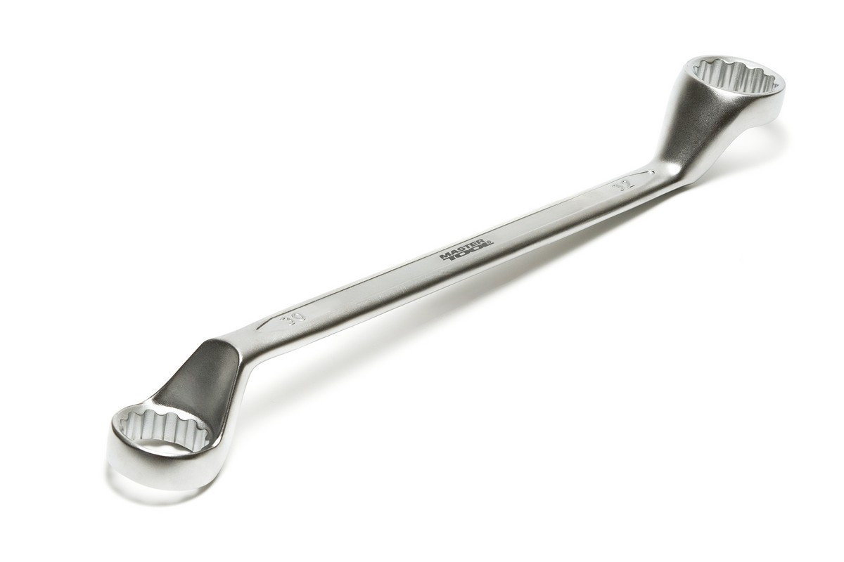 Ключ накидний MASTERTOOL COLD STAMPED 30х32 мм CrV DIN897 SS 72-3032, фото 1