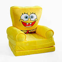 Крісло розкладне м’яке "СБ" дитяче 50х38х43 см, у розкладеному вигляді - 120 см К58512