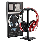 Підставка для навушників HS-01 Чорна. Тримач накладних навушників універсальний, фото 4