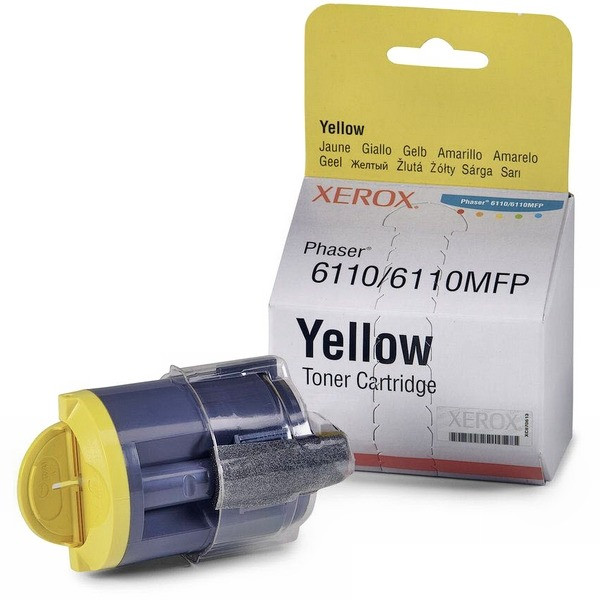 Заправка картриджа 106R01204 принтера Xerox Phaser 6110 Yellow
