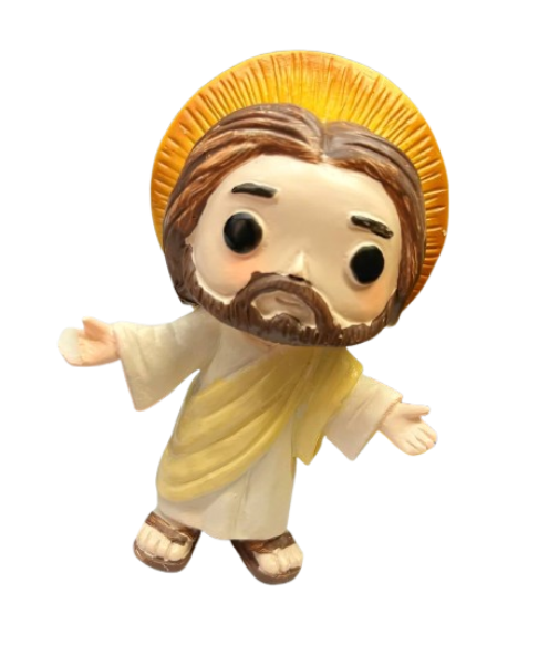 Фігурка — Іісус з німбом 10 см у стилі Фанко, фото 1