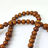 Молитовні чотки, 50 зерен і хрест (дрібні намистини), фото 3