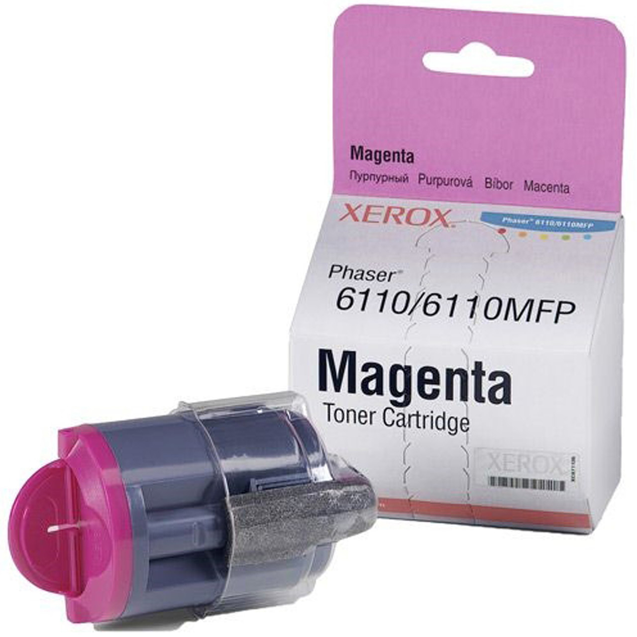 Заправка картриджа 106R01205 принтера Xerox Phaser 6110 Magenta