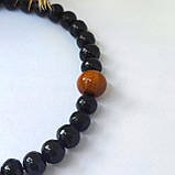 Дерев’яні чотки ручної роботи на 30 зерен, фото 4