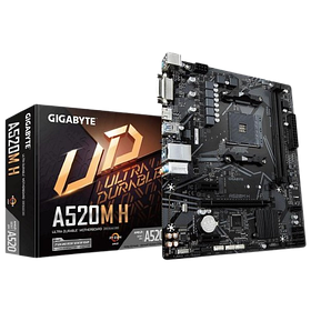 Mатеринська плата Gigabyte A520M H Socket AM4 (A520M H) Б/В