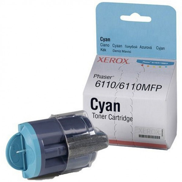 Заправка картриджа 106R01206 принтера Xerox Phaser 6110 Cyan