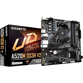 Материнська плата Gigabyte A520M DS3H Socket AM4 (A520M DS3H) Б/В