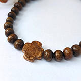 Чотки з дерев’яними намистинами (30 зерен), фото 3