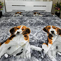 Ковдра демісезонна силіконова 150x215 бязь, щільність 350 г/м², №3 в асортименті