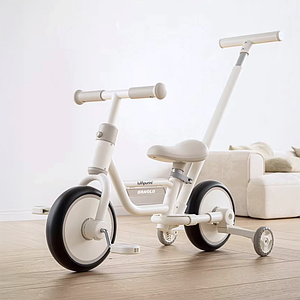 Прогулянковий велосипед-біговел Lumpurini Bravold 4в1 із батьківською ручкою та чотирма колесами (YH-F8S)