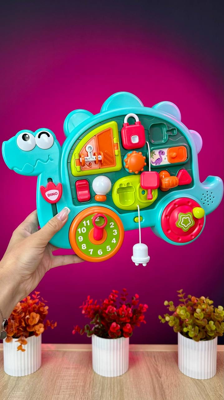 Бізіборд 72024 WToys українське озвучування, казки, пісні, звуки, підсвітка, фото 1