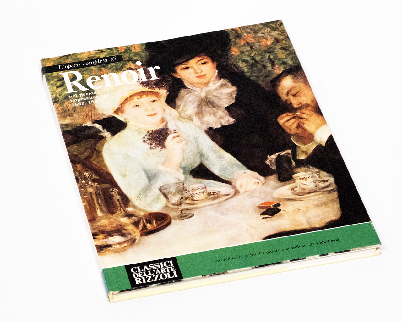 Книга L'opera completa di Renoir 1869-1883. Збірка робіт Огюста Ренуара «Classici dell’Arte» Rizzoli, фото 1