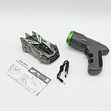 Антигравітаційна машинка з лазерним пістолетом, від USB і батарейок, Чорний / Машинка що їздить по стінах, фото 7