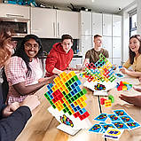 Настільна гра Tetris Tower (32 блоки) / Гра балансир / Балансуюча настільна гра, фото 6