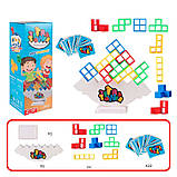 Настільна гра Tetris Tower (32 блоки) / Гра балансир / Балансуюча настільна гра, фото 9